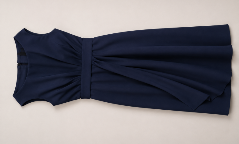 Navy Blue Dress