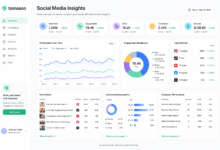 Tomoson Social Media Insights