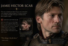 Jamie Hector Scar