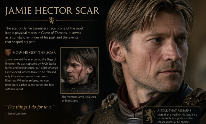 Jamie Hector Scar
