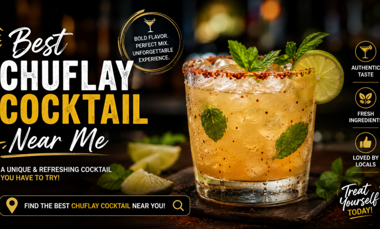 Best Chuflay Cocktail Near Me