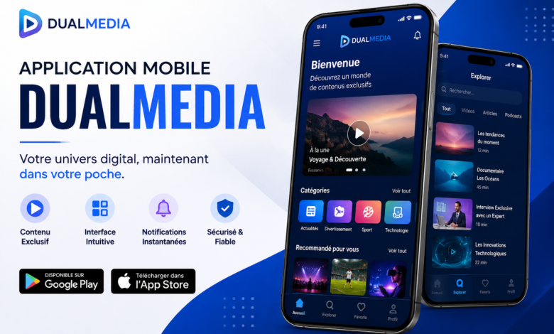 Application Mobile Dualmedia